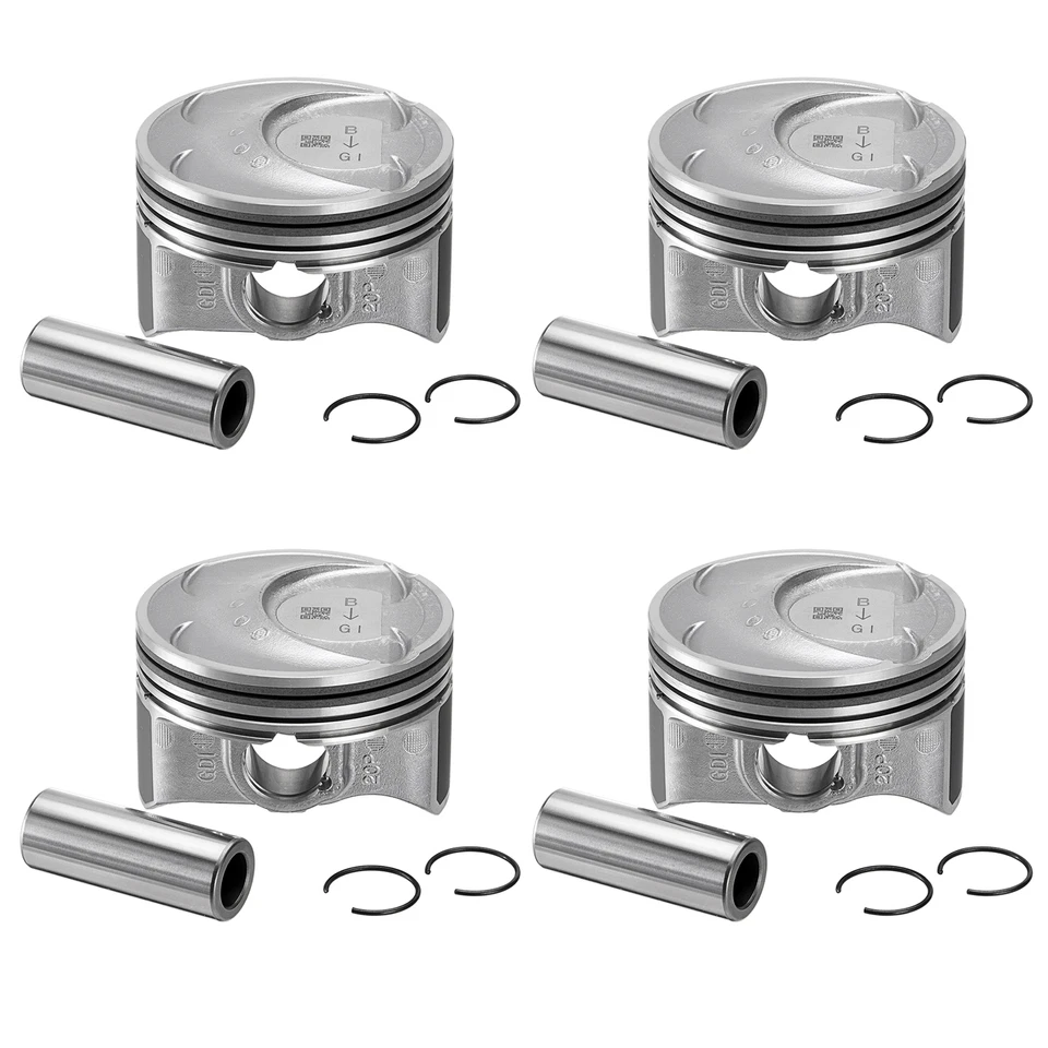 Kit de pistón y anillo para Hyundai Sonata 2011-2013 2,0 L G4KH (tamaño estándar) EE. UU. Foto 2 de 4