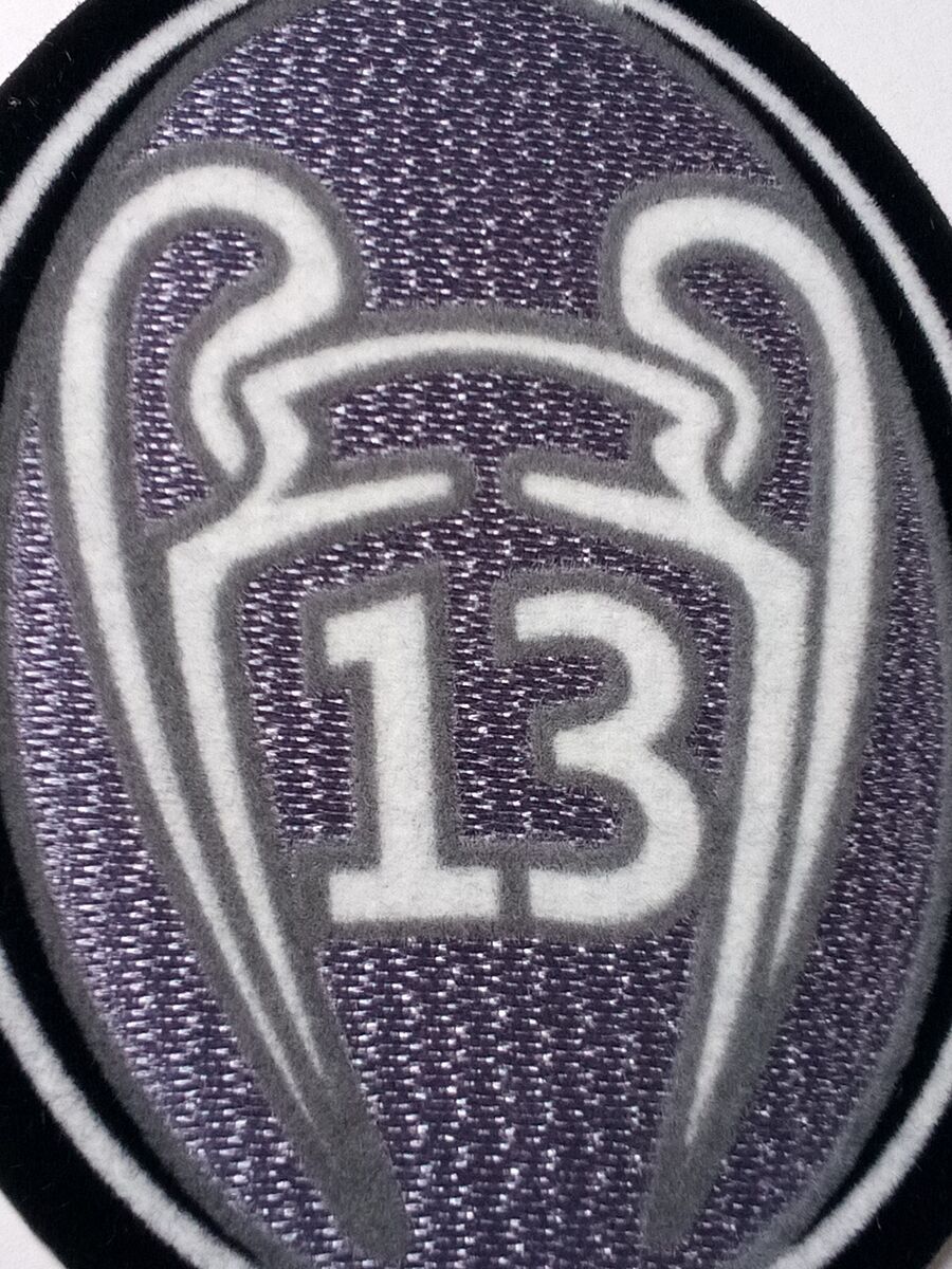 Real Madrid UEFA Champions League 13 Cups Patch | eBay Real Madrid UEFA Champions League 13 Cups Patch | eBay