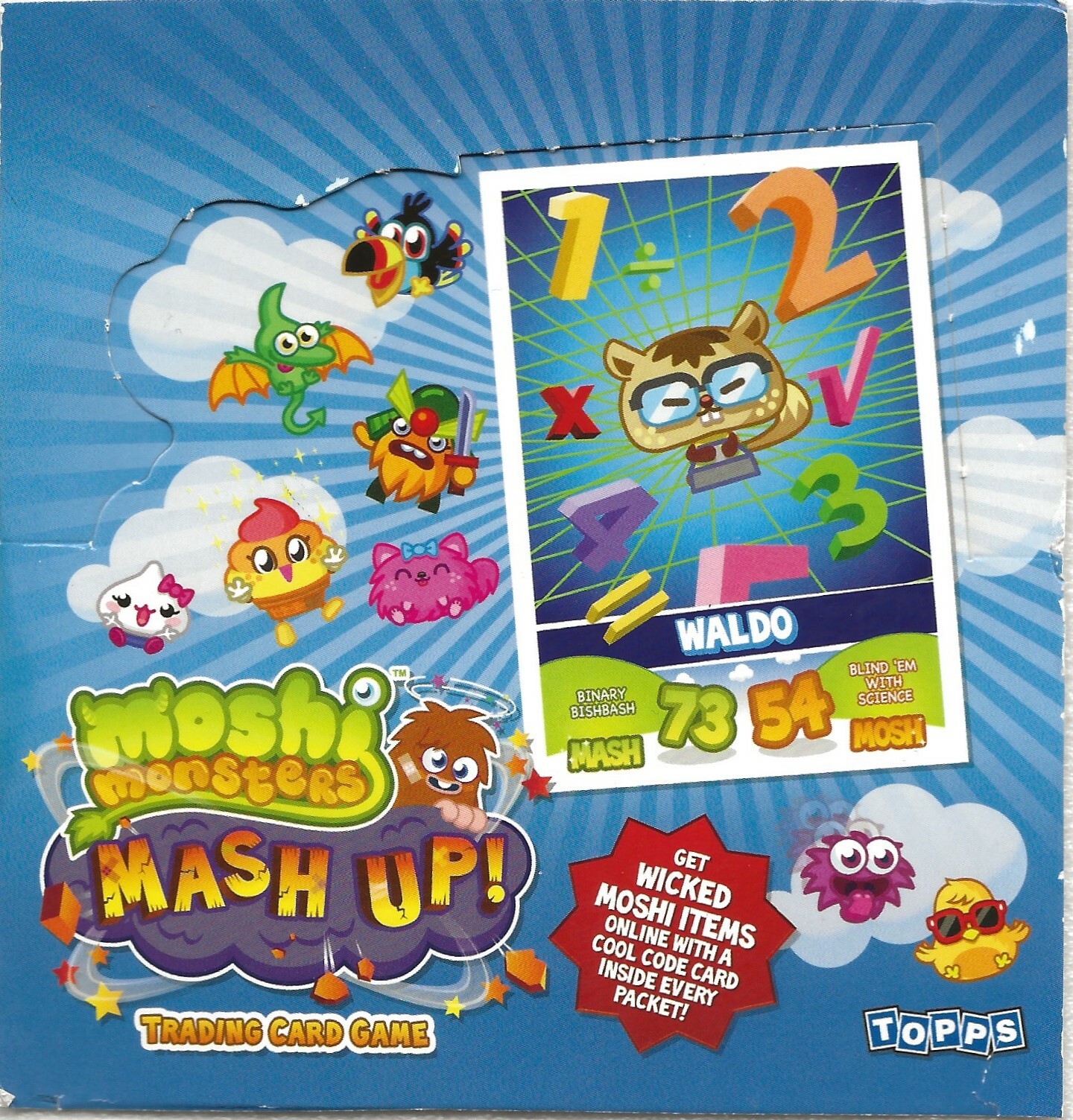 MOSHI MONSTERS MASH UP SERIES ONE BASE / BASIC CARDS BY TOPPS CHOOSE –  Zambi Restaurant