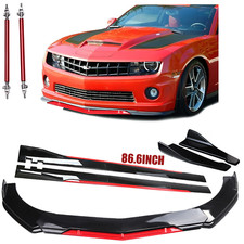 For Chevrolet Camaro Ss Front Bumper Lip Splitter Spoiler 86.6side Skirt Body
