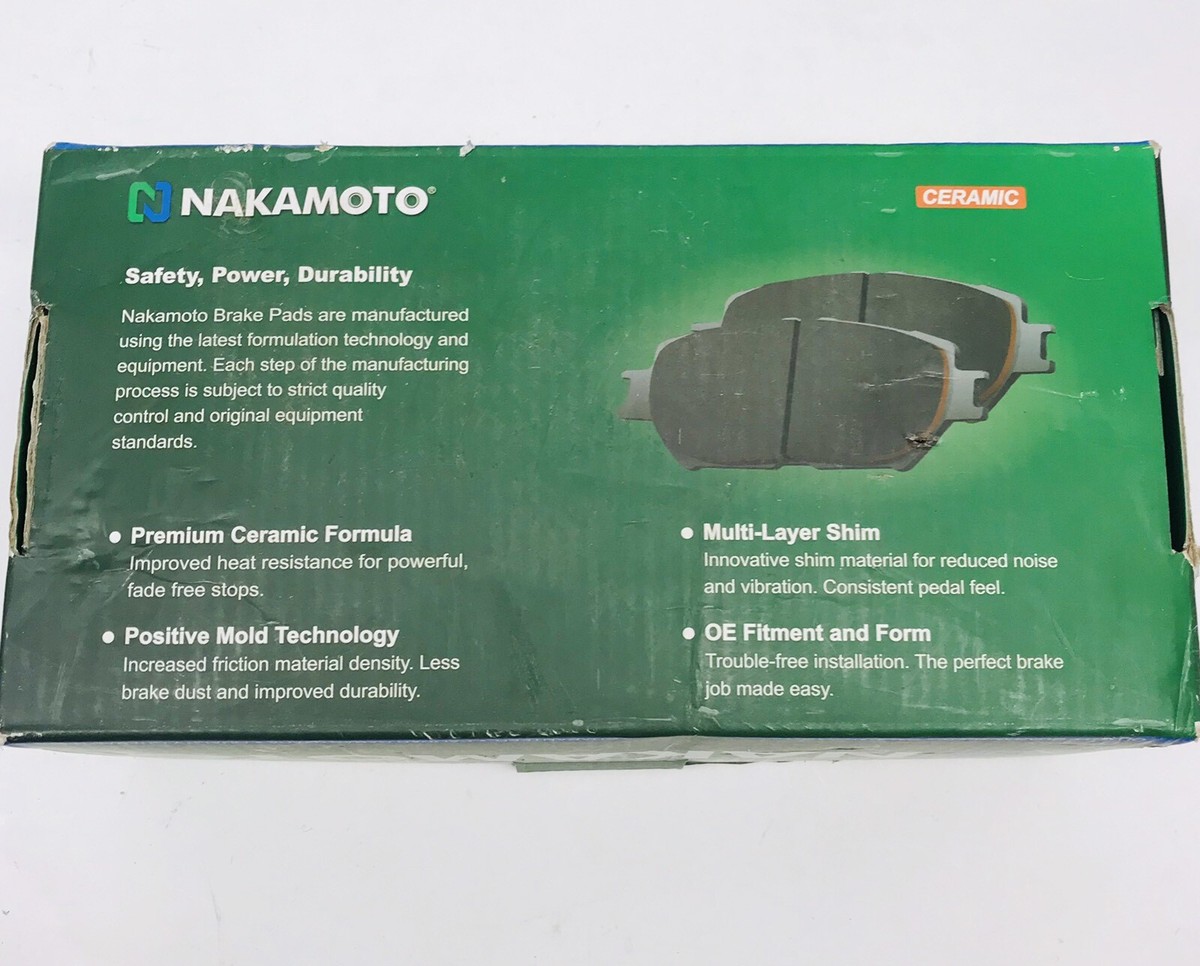 OEM Nakamoto Ceramic Front Brake Pads 1ABPS00482 Cd1508 N-x352c