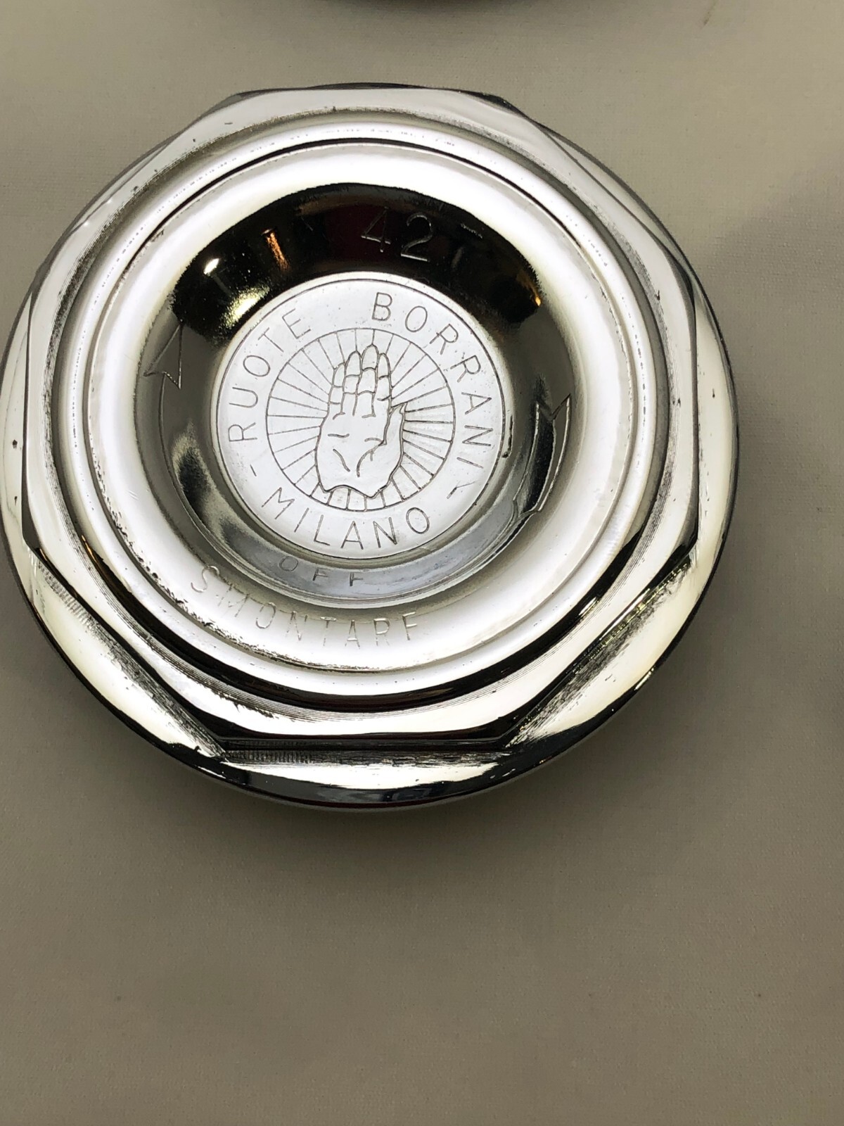 NEW Ferrari Wheel Knock Off Nuts Borrani GTB/4 Daytona 512 bb Hex Nuts