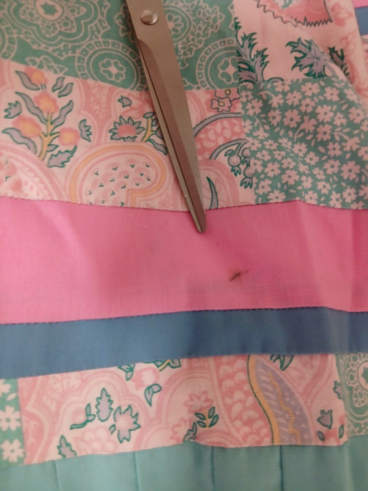 Custom Made Patchwork Women's Zip Up Jacket Lined… - image 9