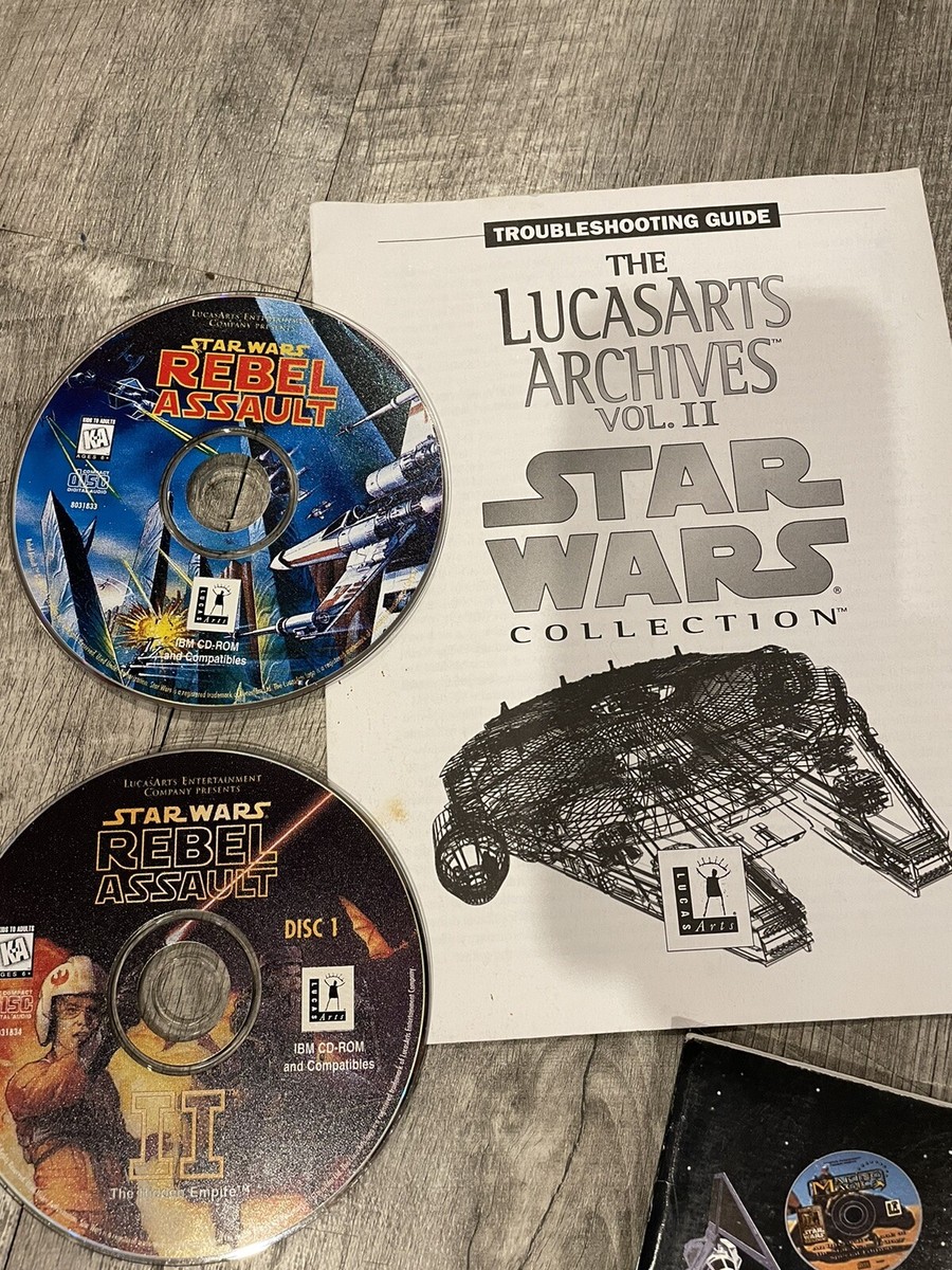 The Lucas Arts Archives Vol. II Star Wars PC CD-Rom Game