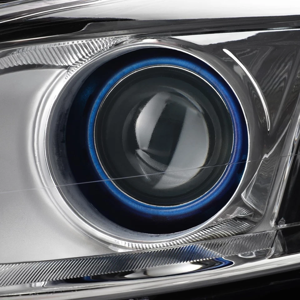 Faro negro proyector HID Buick Regal 2011-2013 con LED DRL lado del conductor Foto 4 de 4