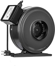 VIVOSUN 4" 203CFM Inline Duct Fan HVAC Exhaust Blower for Grow Tent Ventilation