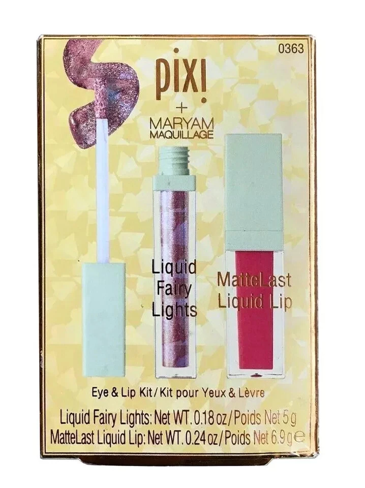 Pixi + Maryam Maquillage Eye & Lip Kit DAY Kit Liquid Eye & Lip