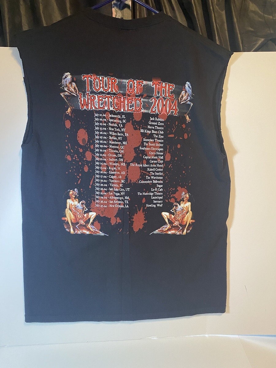 ミュージシャン CANNIBAL CORPSE Tour of the Wretched2004 ミュージシャン CANNIBAL CORPSE Tour of the Wretched2004 s