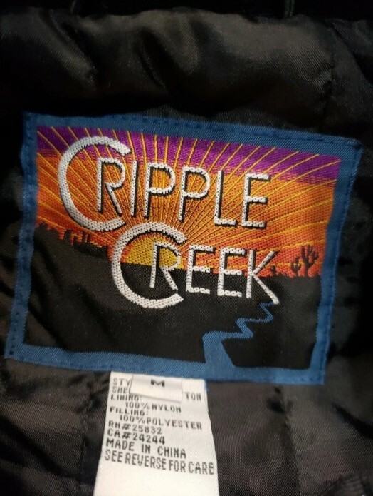 Professional Bull Riders Cripple Creek jacket mens size medium