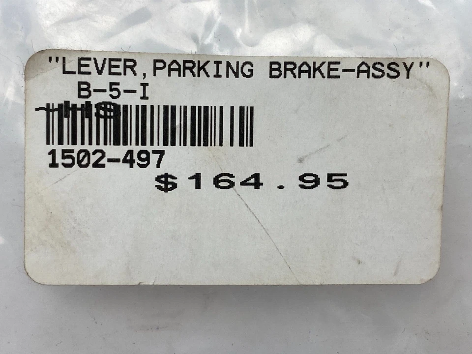 ARCTIC CAT 1502-497 OEM PARKING BRAKE LEVER ASSEMBLY - Image 4 of 4