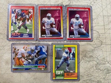 Barry Sanders Five Card Lot