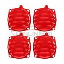 4PCS Carburetor Diaphragm Slide Cover Top Cap For Yamaha V-max1200 1988-2007