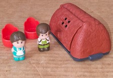Vintage 70's Rare Kenner Tree Tots GARDENING Adventure Set Family Tree House