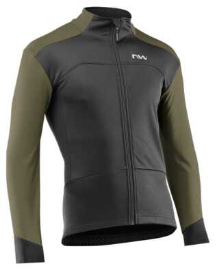Northwave Reload Fahrrad Regen/Winterjacke schwarz/grün 2026