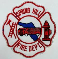 Spring Hill Fire Hernando County Florida FL Patch B8A