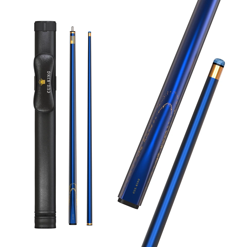 Cue-King Premier Pool Cue 58” 20oz 2 Piece with 9.5mm Premium Tip with Case - Image 4 of 4