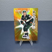 2025-26 Upper Deck Allure Hockey Kirill Kaprizov Flashy Forwards Orange Parallel