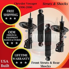 Monroe Oem Front Struts Rear Shocks For 1996-2000 Chrysler Voyager 9yrwarranty