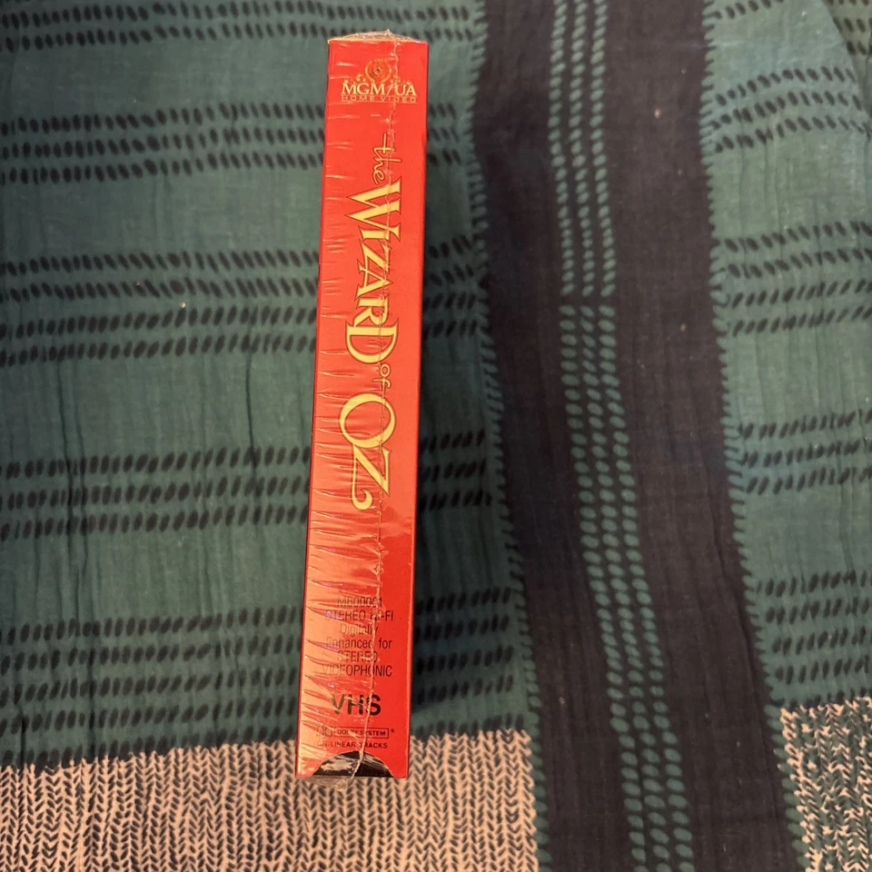 The Wizard of oz 1988 VHS Collectible Wicked Witch Red Cover Sealed New Rare - Image 3 of 3