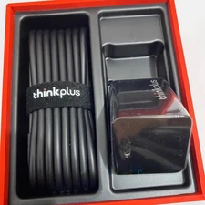 Original Lenovo Thinkplus GaN Nano 65W PD Quick Fast Charger 1.8m USB-C Cable