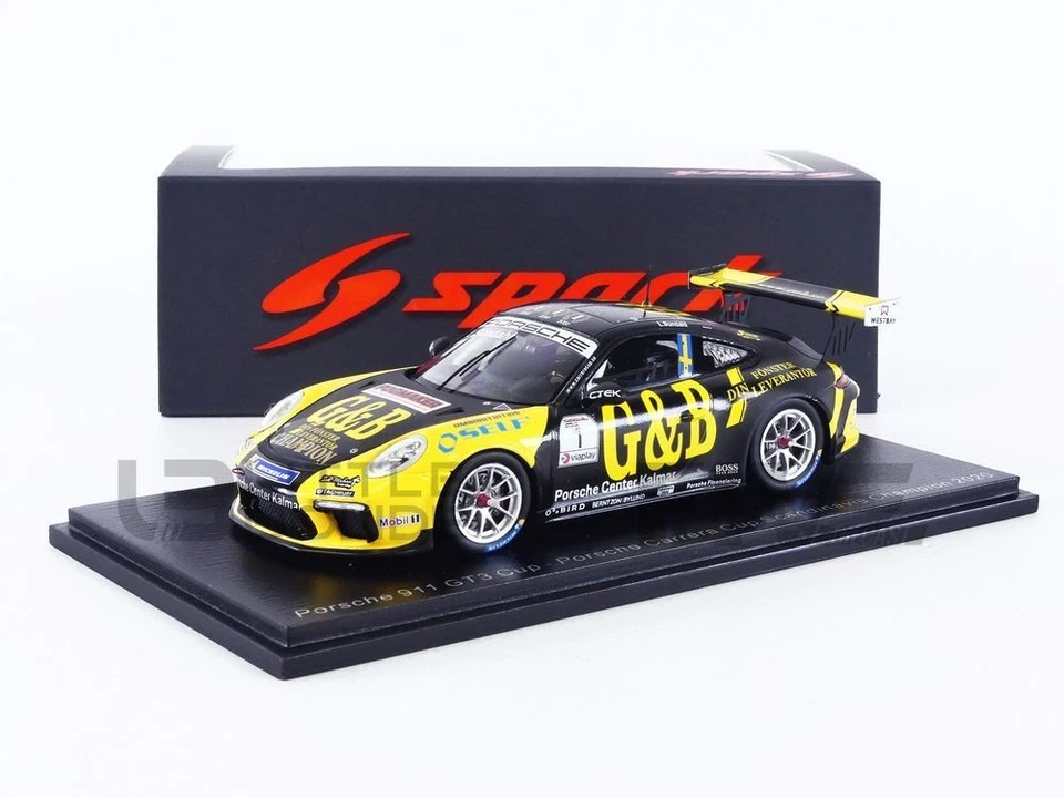 SPARK 1/43 - PORSCHE 911 GT3 CUP - SCANDINAVIE 2020 S8498 - Photo 1/1