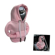 Car Gear Shift Hoodie, Fashionable Gear Shift Knob Cover, Mini Pink 1 Pcs