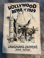 Hollywood Revue of 1929 Grauman's Chinese Theatre Original Movie Program