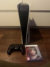 PS5 825GB DISC EDITION WITH MIDNIGHT BLACK CONTROLLER AND SILENT HILL F