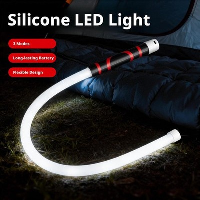 28.7in Flexible LED Flashlight Stick Bendable Work Light Mechanic Car Repair