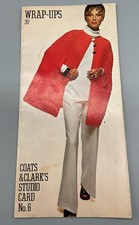 Wrap Ups Coats & Clarks Studio Card No 6 1972...