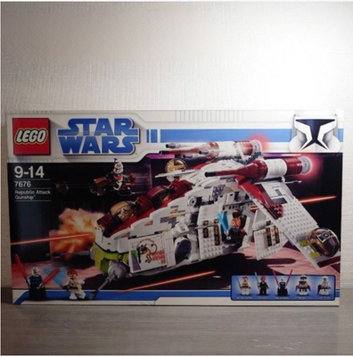 LEGO Star Wars 7676 Republic Attack Gunship Set | eBay