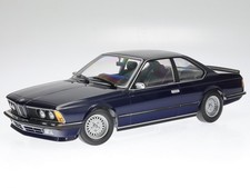 BMW e24 635 CSi 1982 bluemet. diecast model car 155028101 Minichamps 1:18