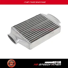 Turbo Intercooler Fmic Front Mount Slivery 16.5"X10"X2.56" 1.89"OD Aluminum