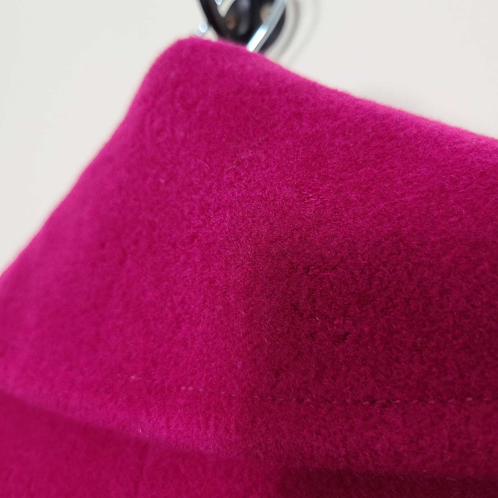 Tommy Hilfiger Pink Wool Blend Womens 8 Pea Coat Magenta Barbiecore Twee Flawed thumbnail 14