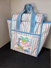 Vintage 80s Retro Diaper Bag by Cutie Pie