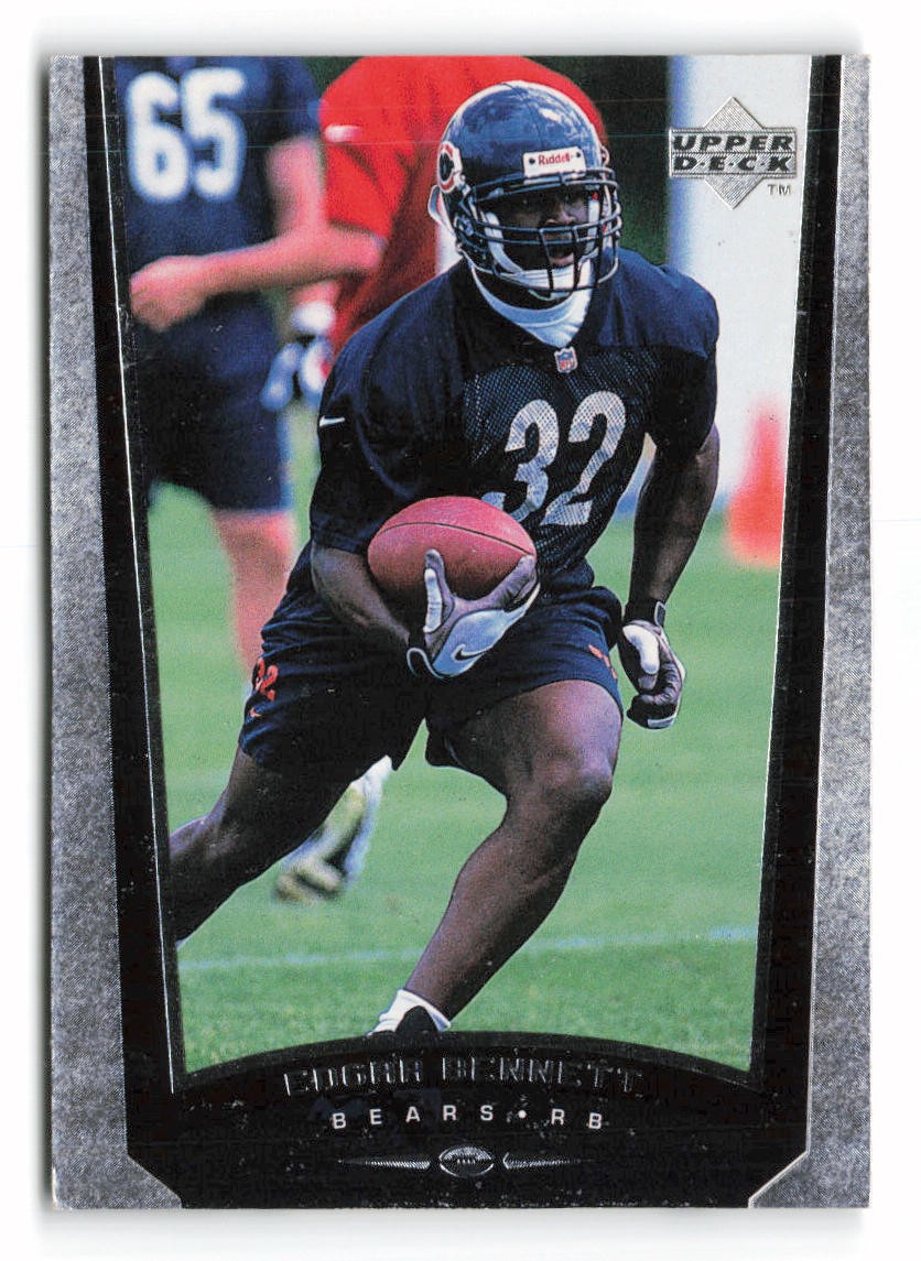1998 Upper Deck #78 Edgar Bennett Chicago Bears