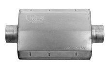 Hooker Muffler Aero Chamber 3 12 Inlet3 12 Outlet Steel Aluminized Each
