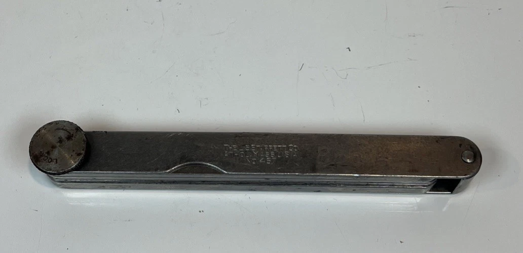 Vintage L.S. Starrett No. 467 Thickness Gauge Machinist Tool
