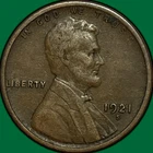 1921-S Lincoln Wheat Cent Choice Extremely Fine XF+ Coin #32296