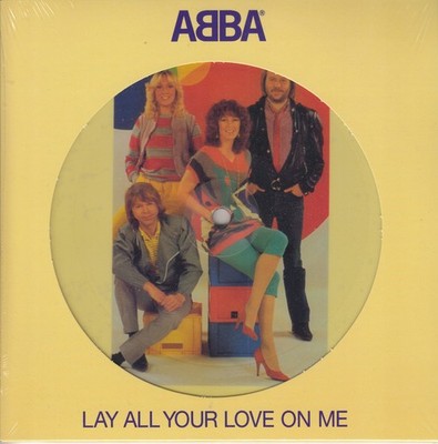 PICTURESINGLE: Lay all your Love on me ABBA NEU, OVP