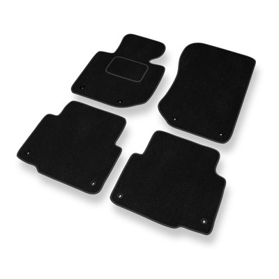Fußmatten Velours für BMW 3er M3 II E36 (1992-1999) Automatten Schwarze