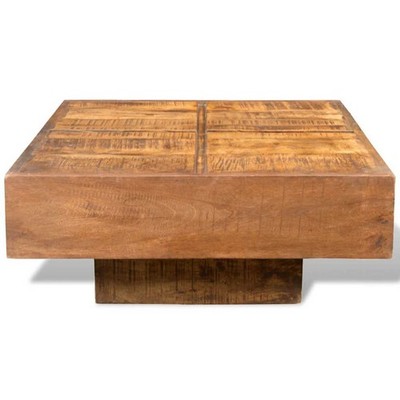 Solid Acacia/Mango/Reclaimed Wood Coffee Table Wooden Couch Side Tea vidaXL