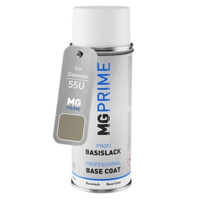 Autolack Spraydose für Daewoo 55U Linen Beige Metallic Basislack Sprühdose 400ml