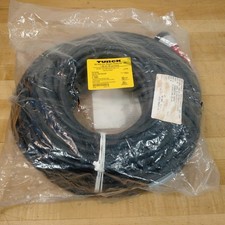 Turck GSDA 30-20M/S1055/S4000 D-Size Power Black PVC Cable TC-ER, 3x10 AWG - NEW