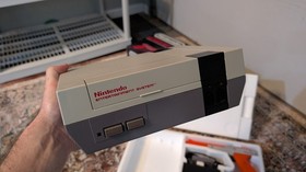 Juego de acci&oacute;n NES 1989 Orange Zapper Nintendo sistema de entretenimiento como nuevo env&iacute;o gratuito