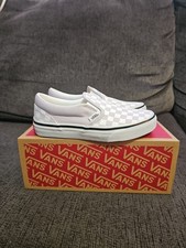 Vans Color Theory Checkerboard Slip On Shoes Lila Color Size 1.5