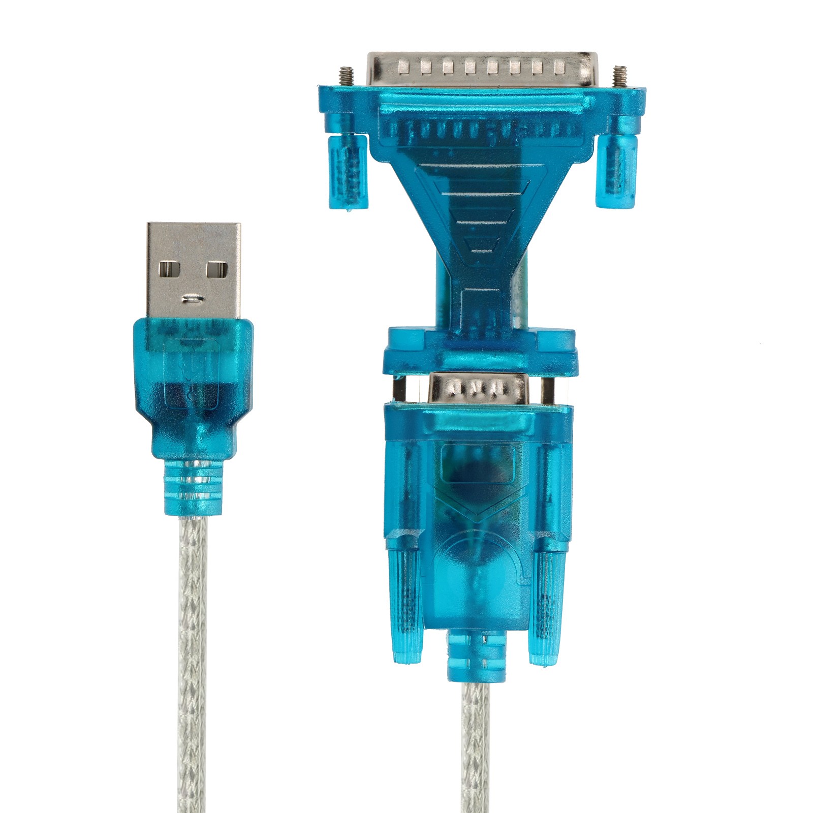 Adaptateur USB 2.0 vers DB25 DB9 LinQ pour résoudre les conflits de port