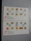 1992/3 Guernsey Flower Definitives First Day Covers