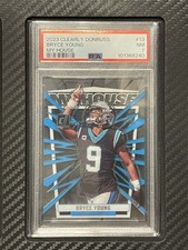 2023 PSA 7 Bryce Young #13 My House 2023 Donruss Clearly NFL Football