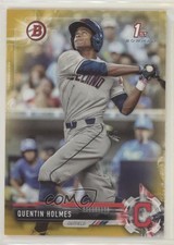 2017 Bowman Draft Gold 14/50 Quentin Holmes #BD-118 7i2